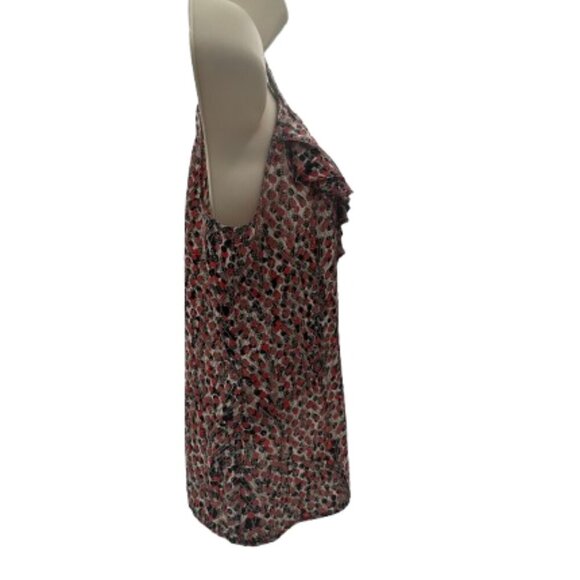 Banana Republic Women's Multi-Color Ruffle Sleeveless Tank Top Size Small - Picture 3 of 12